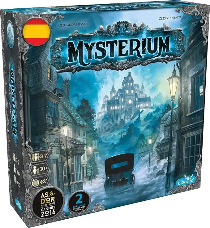 Asmodee Mysterium: Juego de Mesa Premiado de Misterio y Cooperativo