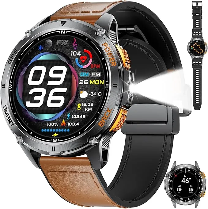LIGE Reloj Inteligente Hombre