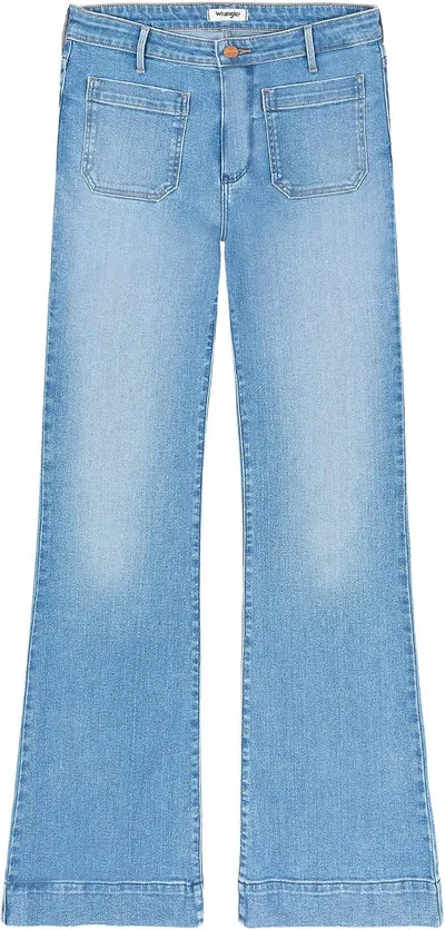 Wrangler Jeans Mujer Corte Acampanado Hazel