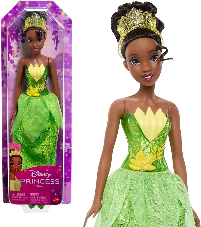 Muñeca Mattel Disney Princess Tiana con Vestido Clásico