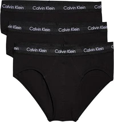 Calvin Klein Calzoncillos Hip Briefs Hombre Pack de 3