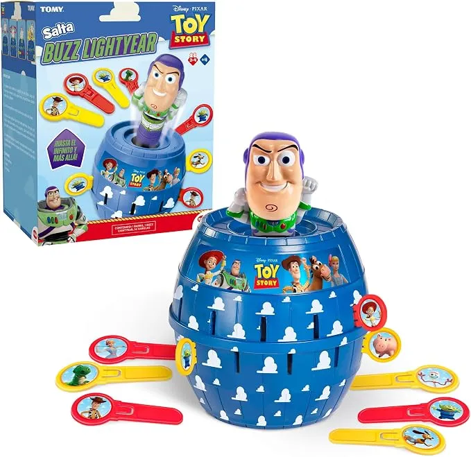 Bizak Salta Buzz Lightyear - Juego de Acción Oficial Toy Story