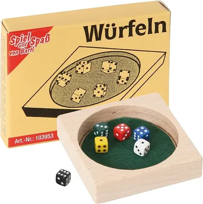 Mini juego de dados Bartl 103953