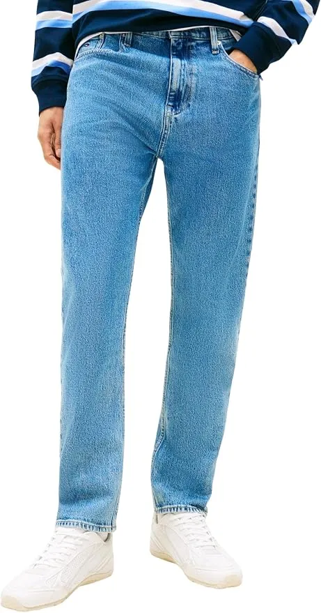 Vaqueros Tommy Jeans Arlo Crop Slim Fit para Hombre - Estilo Urbano y Precio Increíble