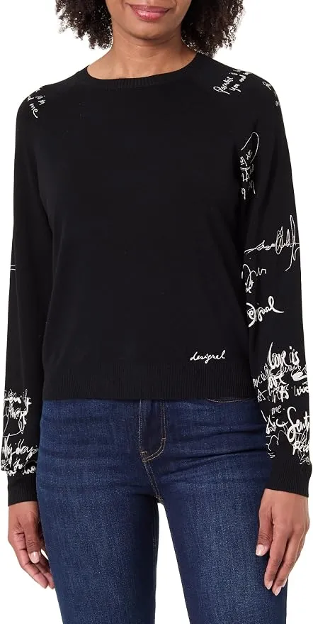 Desigual Jersey Negro Colección Mujer