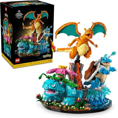LEGO Pokémon Venusaur, Charizard y Blastoise