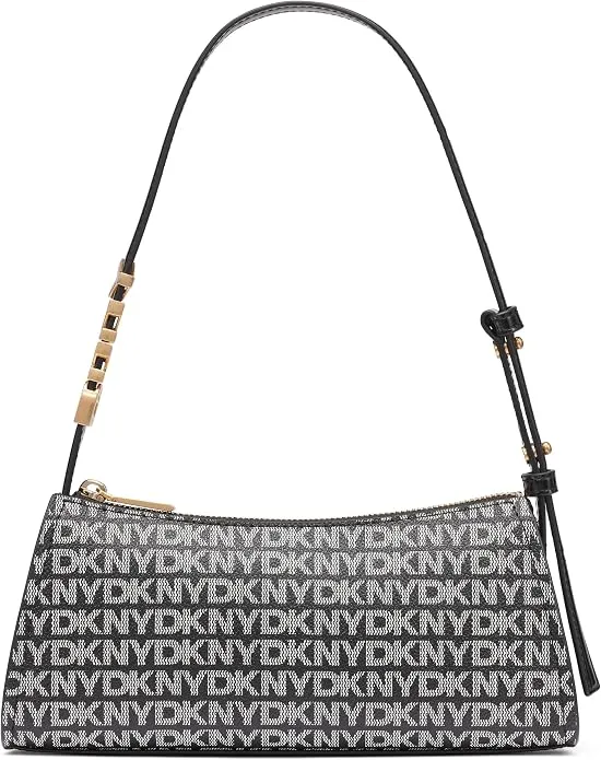 Bolso de Hombro DKNY Avril Top Zip Mujer - Negro