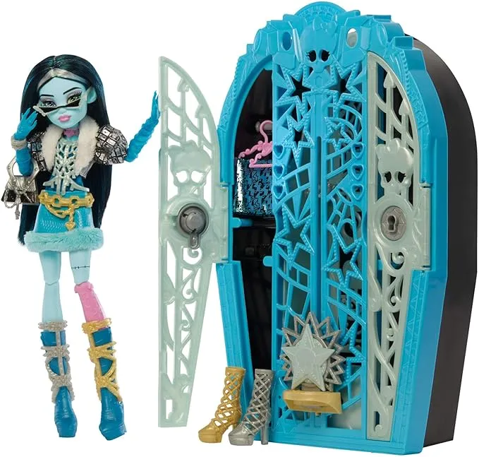 Muñeca Monster High Frankie Stein con Armario