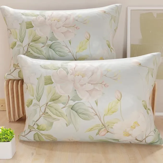 Lote 2 Fundas de Almohada PETTI Artigiani Italiani 80x40 cm Microfibra Hipoalergénica