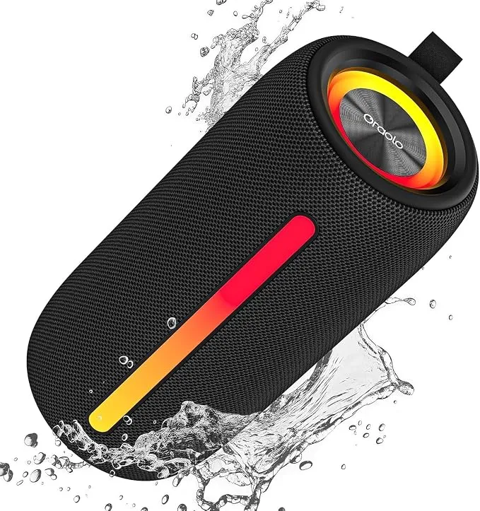 Altavoz Bluetooth Portátil Oraolo 5.4 IPX7 30h Autonomía - ¡Pack 2x1!