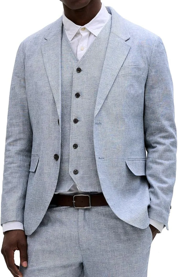 Blazer JPR MARTIN Corte Slim Azul Marino Talla 46