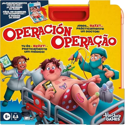 JUEGO HASBRO OPERACIÓN TODO EN UNO