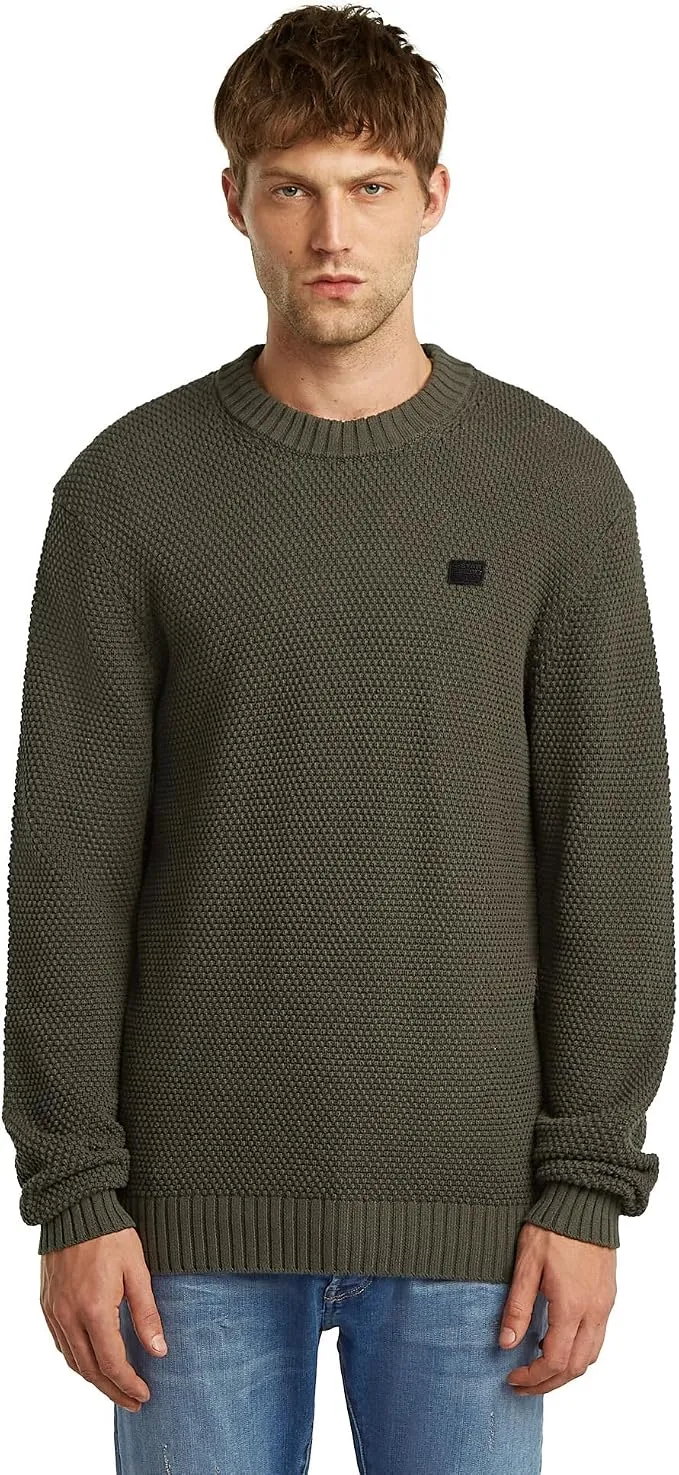 G-Star Honey Comb Structure R Knit Suéter Pulóver para Hombre