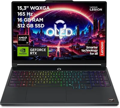Lenovo Legion 5 Gen 11 Portátil Gaming OLED 15,3" Ryzen 7 250 RTX 5050