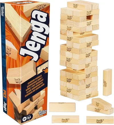 Juegos Hasbro Oficiales Juego Jenga con Dado Digital