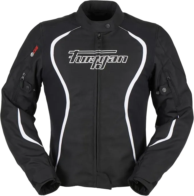 Furygan Chaqueta Moto Certificada ODESSA D3O Transpirable Impermeable Negra