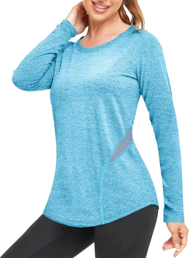 Camiseta Deportiva Wayleb Manga Larga Mujer UPF 50