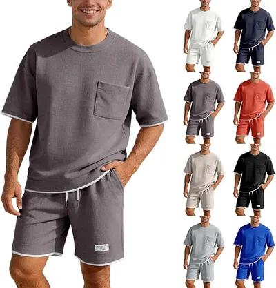 Conjunto Waffle Verano Hombre