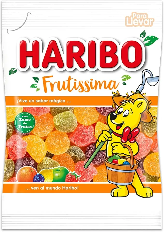 Haribo Frutissima - Pack 100g de Gominolas de Frutas