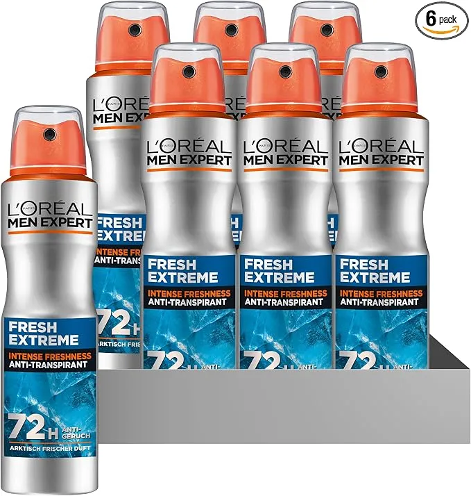 L'Oréal Men Expert - Desodorante en spray Fresh Extreme