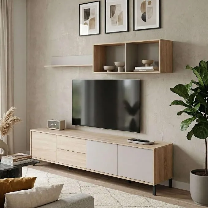 Mueble de Salón TV Bari Miroytengo