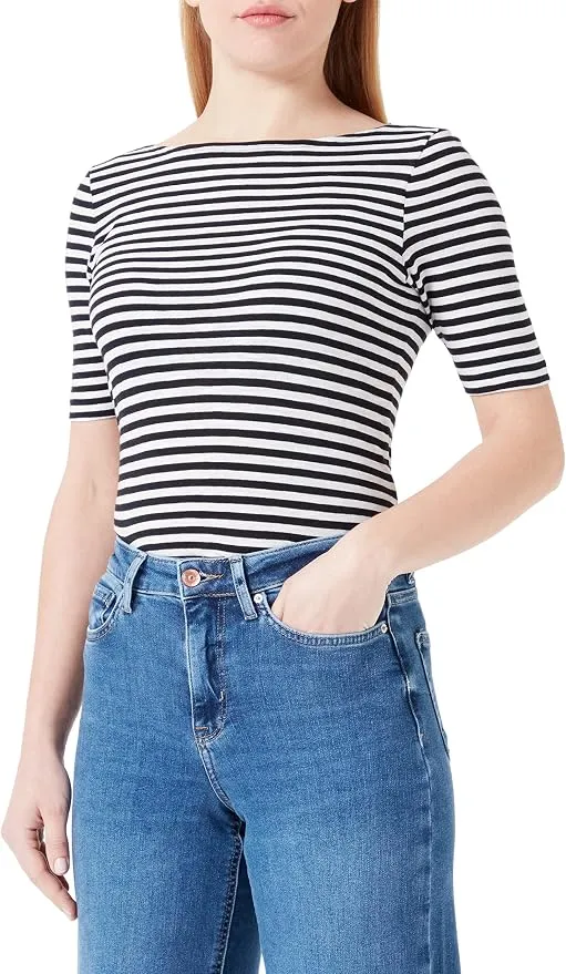 Camiseta de rayas Marc O'Polo para Mujer con cuello barco