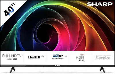 Sharp 40HA1305E - Non-Smart 40" FHD, Frameless