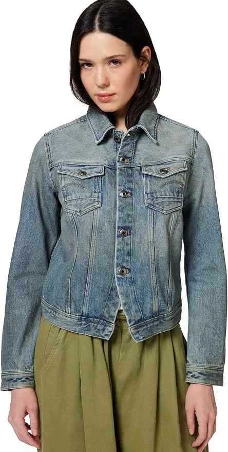 Chaqueta Vaquera G-Star Pitched Hem Slim Jacket Wmn para Mujer