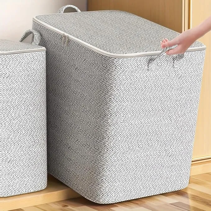 Contenedores de Almacenamiento Extra Grandes 220L con Cremallera