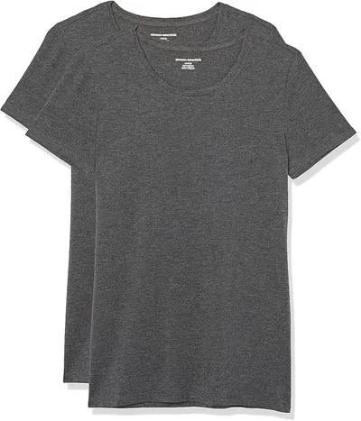 Pack 2 camisetas básicas de manga corta Amazon Essentials