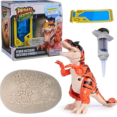 Primal Hatch Huevo Dinosaurio Juguete con Criatura Híbrida Interactiva