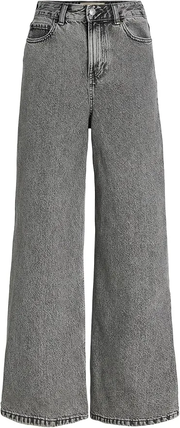 JACK & JONES Wide fit Jeans JXTOKYO Wide HW R6119 Jeans DNM Noos Grey Denim