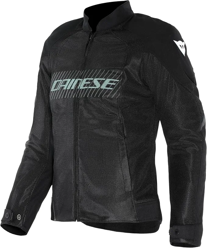 Chaqueta Dainese Herosphere Air Tex Mujer - Negra/Gris/Verde Claro