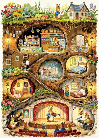 HUADADA Puzzle 1000 Piezas