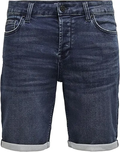 Only & Sons Onsply Reg D Blue Jog PK 8582 Dnm Noos Pantalones Cortos