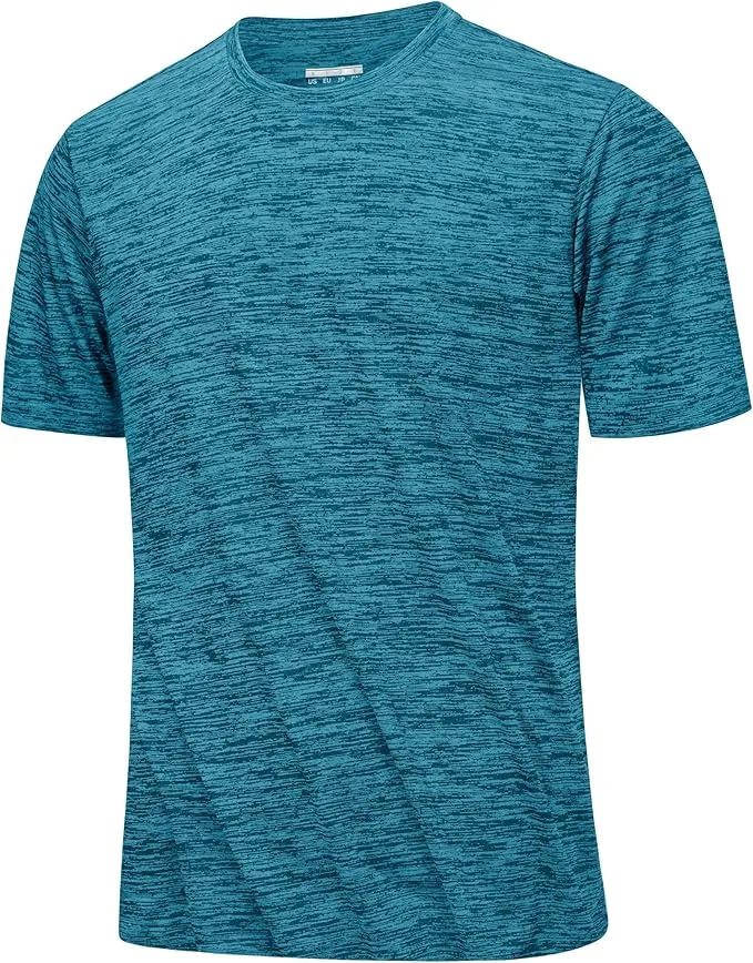 MAGCOMSEN - Camisetas de manga corta de secado rápido para hombre
