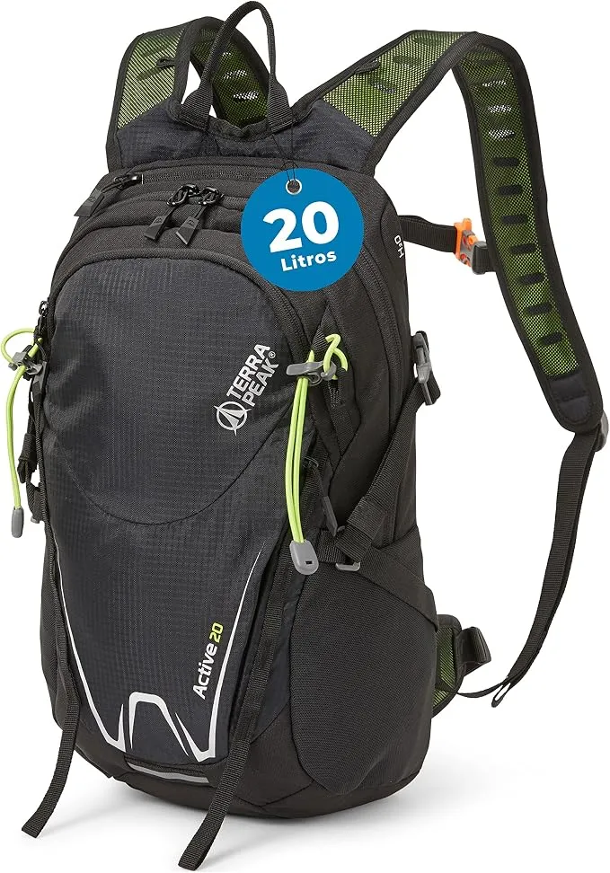 Terra Peak Mochila de Senderismo 20L Hombre y Mujer - Ergonómica e Impermeable
