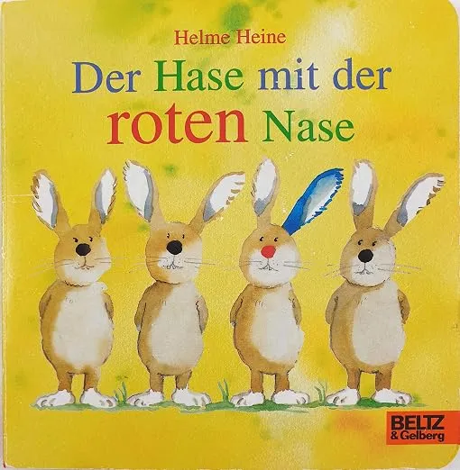 Der Hase mit der roten Nase: Libro ilustrado a color