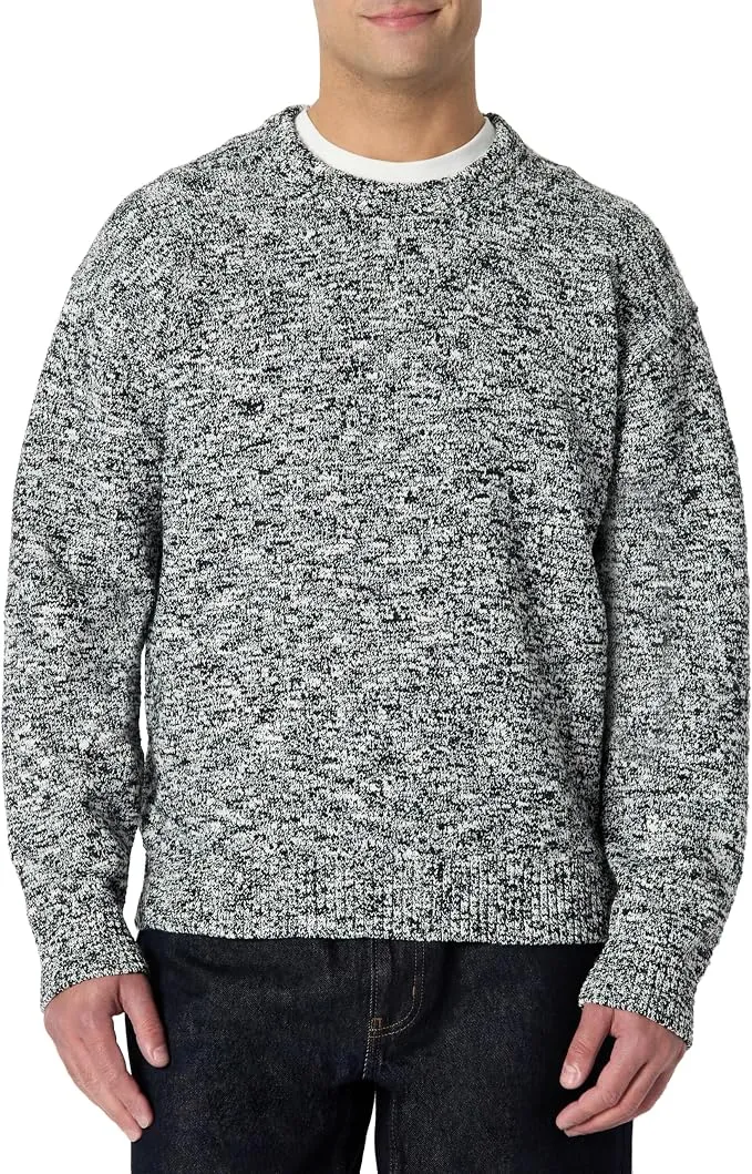 Jersey de Punto con Corte Holgado Amazon Essentials para Hombre