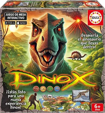 Educa DinoX Juego de Mesa Interactivo Dinosaurios