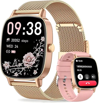 Reloj Inteligente Mujer con Llamadas Bluetooth y WhatsApp