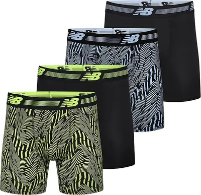 Pack de 4 Bóxers para Hombre - NEW BALANCE