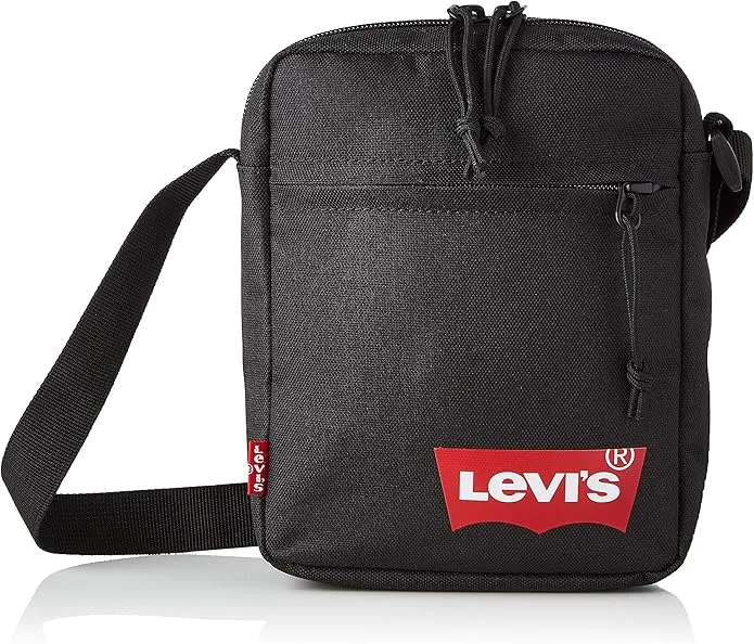 Levi's Men's Mini Crossbody Solid (Red Batwing) Bag