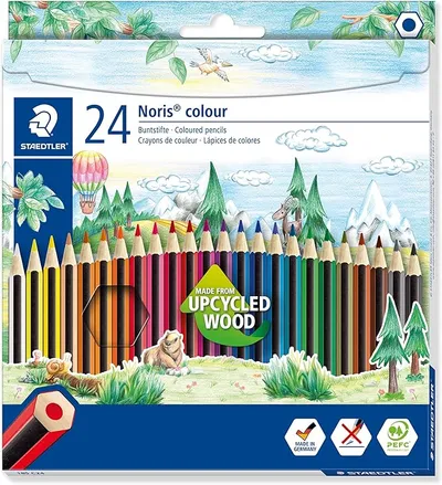 Staedtler 185 C24 - Lápices de colores, 24 Unidades