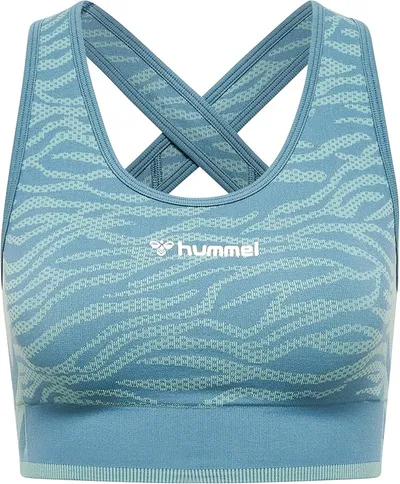 Hummel Hmltop Deportivo Sin Costuras MT Saga Camiseta de Yoga Mujer