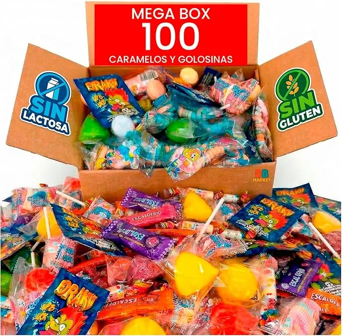 Pack 100 chuches surtidas