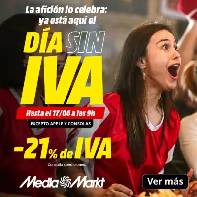 Día sin IVA en Media Markt