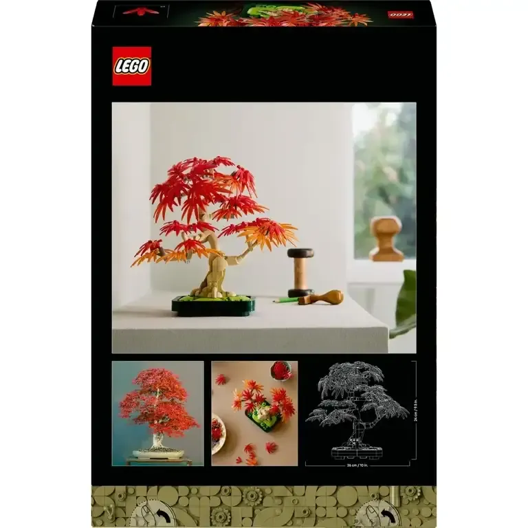Lego Botanicals Bonsai arce rojo 474 piezas