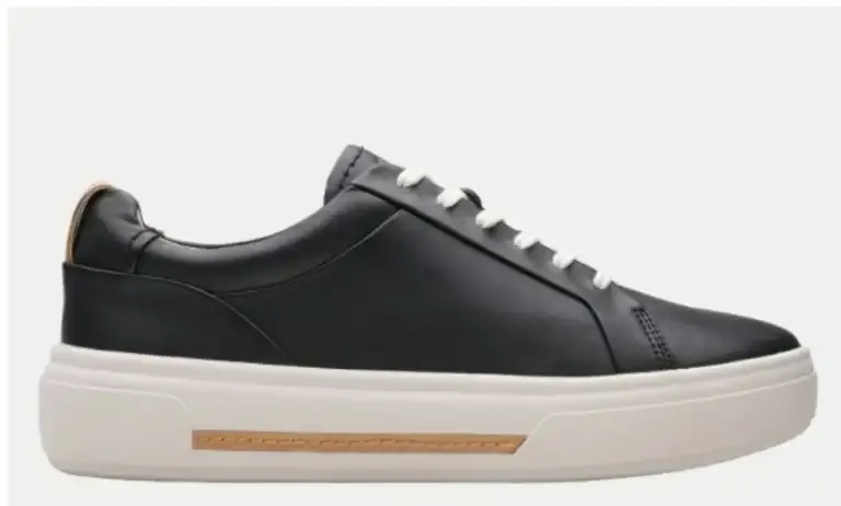 Zapatillas de Piel Clarks Hollyhock con Plataforma y Suela Gruesa