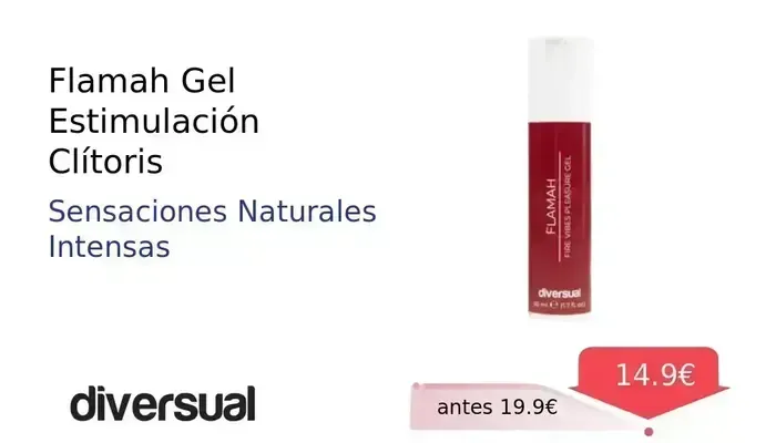 Flamah Gel Estimulación Clítoris